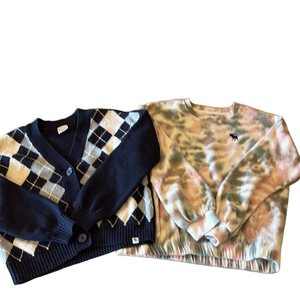 Abercrombie Kids 13/14 Sweatshirt and Cardigan Bundle